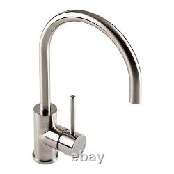 1810 Company Courbe Brushed Steel Tap COU/02/BS