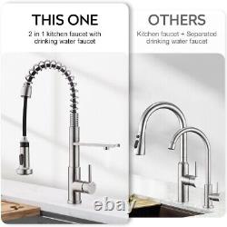 3 Way Kitchen Tap, Drinking Water Tap, 3 in 1 Kitchen Sink Tap CREA