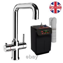 3 in 1 Instant Boiling Water Dispenser Hot Cold Kitchen Tap with Tank & Filter