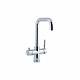 3 in 1 Instant Hot Cold Boiling Water Kitchen Tap Twin Lever Chrome (Tap Only)
