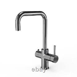 4-In-1 Hot Water Kitchen Tap With Tank & Filter, Chrome Finish SIA HWT4CH