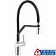 Abode Fraction Chrome Single Lever Semi Professional Kitchen Sink Tap AT2160