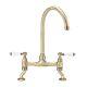 Astbury, KT104, Deck Mounted Antique Bronze, Kitchen Sink Mixer Tap