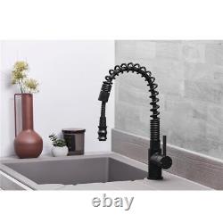 Astracast S10BL 1.0 Bowl Black Kitchen Sink And W07BL Black Pull Out Tap