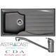 Astracast Sierra 1 Bowl Graphite Grey Composite Kitchen Sink And CDA TC10 Tap
