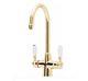 Astracast TP0483 Colonial Springflow Gold Kitchen Sink Mixer Tap