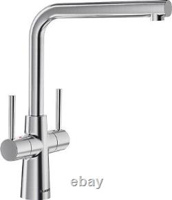 BLANCO LAX PVD STEEL TAP Kitchen Tap High Arc Modern Kitchen Mixer New Tap