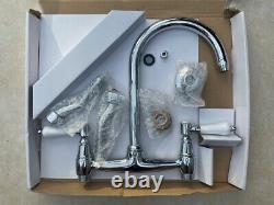 BNIB WICKES Bridge Sink Mixer Tap Kitchen Bathroom Zores Chrome