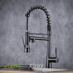 Beelee Kitchen Sink Tap with High Arc 360° Swivel Spout, Commercial Mixer Tap