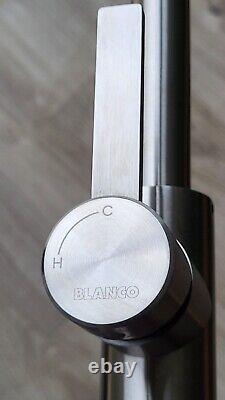 Blanco LANORA Brushed Steel Kitchen Tap 523122