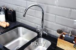 Bristan AR SNK EF C Artisan Easyfit Kitchen Sink Mixer Tap with Swivel