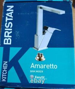 Bristan Amaretto Easyfit Kitchen Sink Mixer Tap with Swivel Spout, Chrome