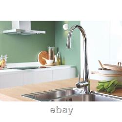 Bristan Kitchen Sink Mixer Tap Chrome Single Lever Swivel Spout Contemporary