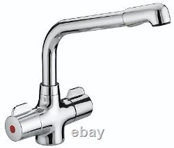 Bristan Kitchen Taps Promotion Deals Manhattan-Chrome-White-Brushed Nickel-WRAS