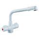 Bristan Manhattan EasyFit Mono Kitchen Sink Mixer Tap Dual Handle White