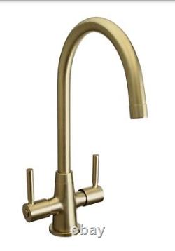 Bristan Monza Kitchen Sink Mixer tap Brushed Brass