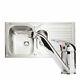 Caple Arrow 150 Sink and Tap PK/AR150 Sink and Tap Pack Reversible