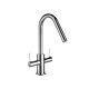 Cashew Easy fit Kitchen Sink Mixer Tap with Swivel Spout