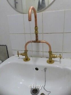 Custom Size Brass and Copper Taps, Sink Tap industrial 08
