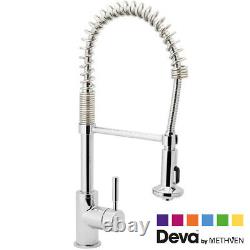 Deva Slinky Chrome Pullout Spout Single Lever Kitchen Sink Mixer Tap SLINKY118