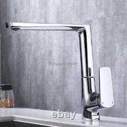Fashion Kitchen Sink Mixer Taps Vessel Single Hole Lever Swivel Spout Faucet NEW