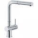 Franke Active Plus Chrome Single Lever Pull-out Spray Kitchen Sink Tap RRP £312