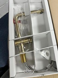 Franke Active Plus Monobloc Kitchen Sink Mixer Tap in Antique Brass HW180603