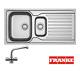 Franke Antea 651 Reversible Kitchen Sink + Danube Mixer Tap