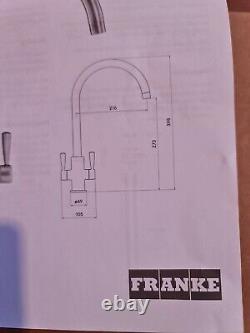 Franke Eiger Kitchen Mixer Tap Ascona Chrome Finish Made in Italy