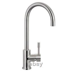 Franke Eos Stainless Steel Single Lever Kitchen Sink Mixer Tap