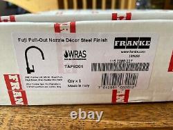 Franke Fuji Pull-Out Hose Kitchen Sink Mixer Tap in Decor Steel