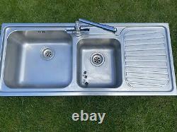Franke Kitchen Double Bowl SINK included Tap