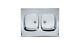 Franke Kitchen Sink Double Bowl Sit On Stainless Steel 800 x 600 mm 80 x 60 cm