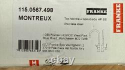 Franke Montreux Stainless Steel Spout Side Mixer Tap 115.0567.498