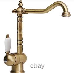 Franke Old England Traditional Bronze Kitchen Sink Mixer Tap