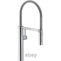 Franke Pescara Semi-Pro Side Control Stainless Steel Pull out Kitchen Tap Chrome