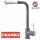 Franke Sirius Side Single Lever Kitchen Sink Mixer Tap Pull-out Chrome Stone Gre