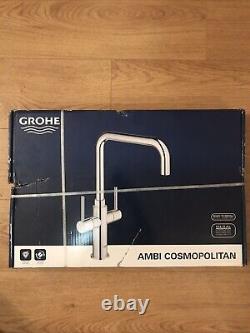 GROHE Ambi Cosmopolitan Two Handle Sink Mixer Tap Chrome (30337000)