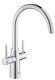 GROHE Ambi Dual Lever Kitchen Sink Mixer Tap Modern Dual Lever Tap