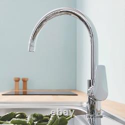 Grohe BauEdge Single Lever Monobloc Mixer Kitchen Tap- Chrome 31367001