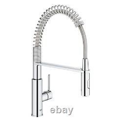 Grohe Get Professional Chrome Single Lever Pull Out Kitchen Mixer Tap 30361000