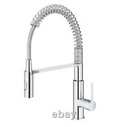 Grohe Get Professional Chrome Single Lever Pull Out Kitchen Mixer Tap 30361000