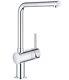 Grohe Minta Single Lever Kitchen Sink Mixer Tap Chrome