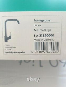 Hansgrohe Focus kitchen tap M41 260 Chrome 31820000