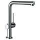 Hansgrohe Talis M54 Kitchen Mixer Tap Single Lever Pull Out Spout Chrome Modern