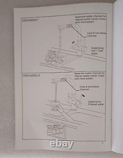 Hommix Berta Chrome 3-Way Tap (Triflow Filter Tap) Kitchen Tap Hose supplied