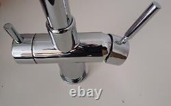 Hommix Berta Chrome 3-Way Tap (Triflow Filter Tap) Kitchen Tap Hose supplied