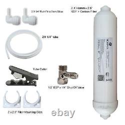 Hommix Vega 3-Way Tap & Advanced Single Filter Under-sink Drinking Water & Filte