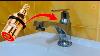 How To Fix Water Leakage Tap Repair Sink Bathroom Tap Water Leak Even Close The Faucet Handle