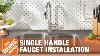 How To Replace A Kitchen Faucet With A Single Handle The Home Depot
